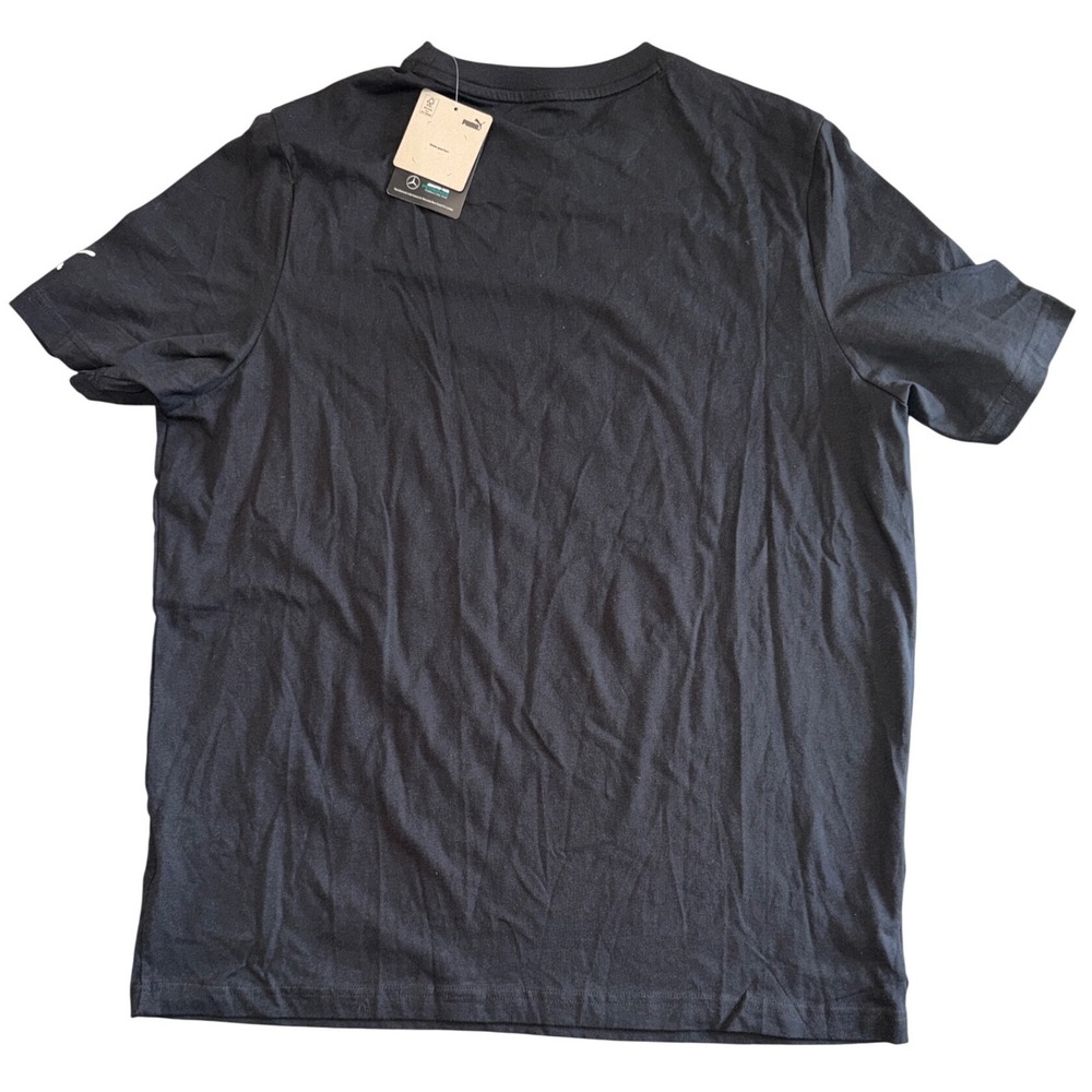 Puma Mercedes AMG Petronas Formula One Team F1 Logo T-Shirt Black XL 538482-01 - Picture 12 of 12
